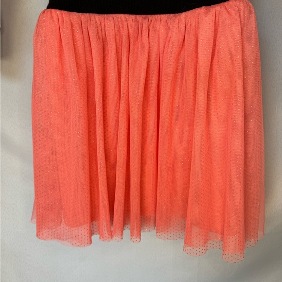 Floral Zip up sweater dress with tulle skirt - Picture 6 of 9